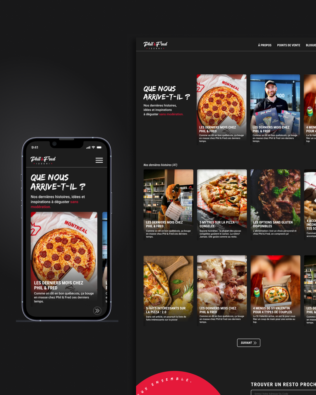 blog mockup